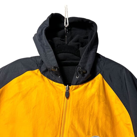 Vtg Pittsburgh Steelers Reebok NFL Team Apparel Hooded Jacket Reversible 2XL - Picture 3 of 16